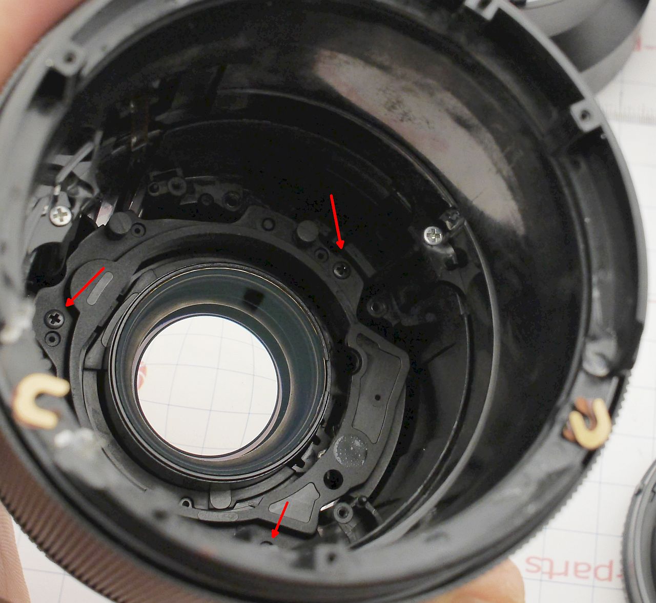 Sony FE 35mm 1.4ZA ремонт мотора фокусировки и странности